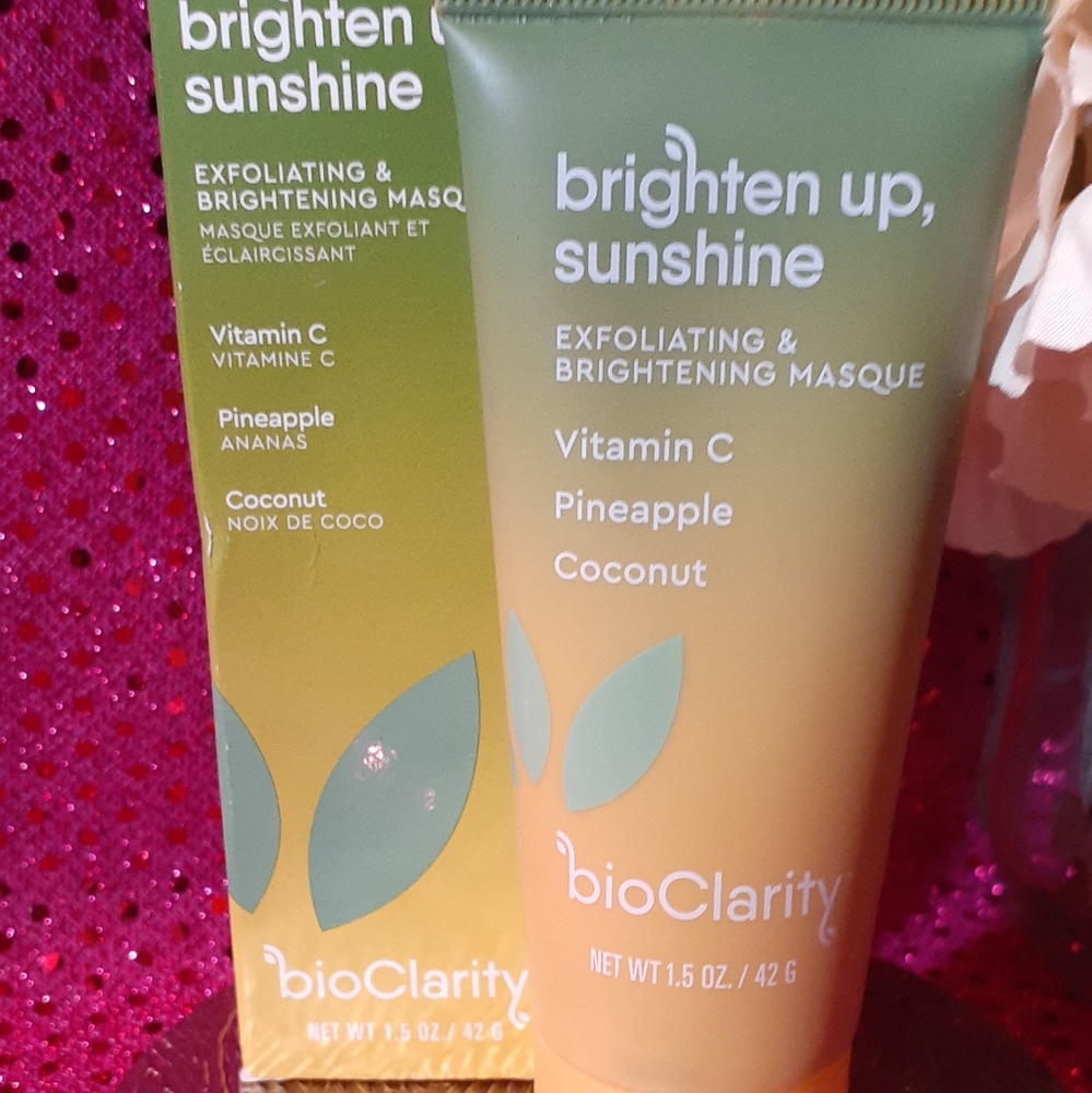 Bioclarity brighten up sunshine mask